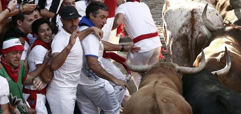 Cuarto encierro de los Sanfermines 2018