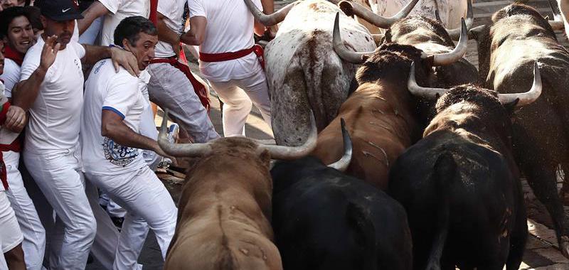 Cuarto encierro de los Sanfermines 2018