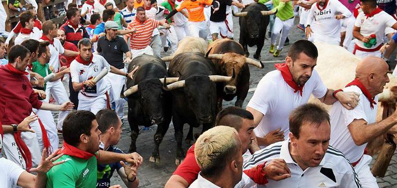 Encierro del 11 de julio de los Sanfermines 2018