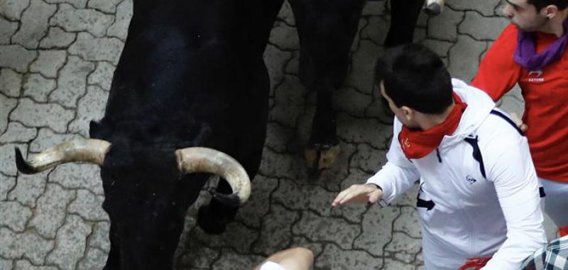 Sexto encierro de los Sanfermines 2018