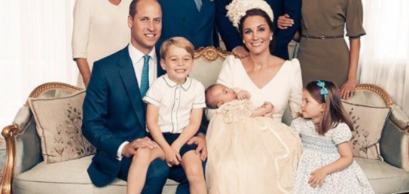 Fotos oficiales del bautizo de Luis de Cambridge