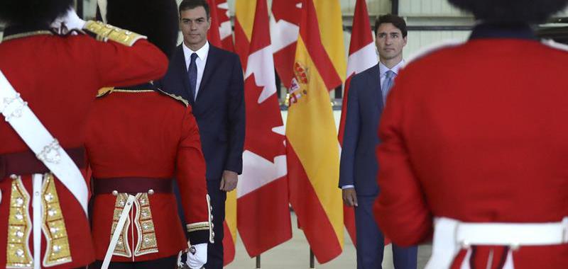 Sánchez visita Canadá