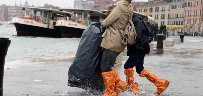Acqua alta en Venecia