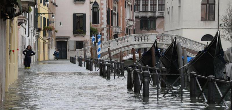 Acqua alta en Venecia