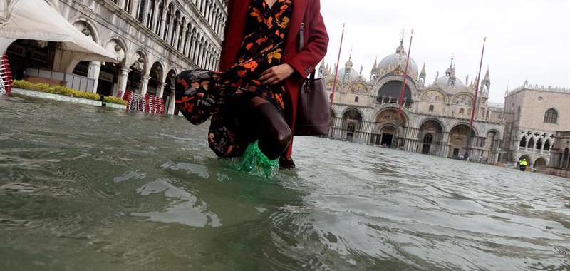 Acqua alta en Venecia