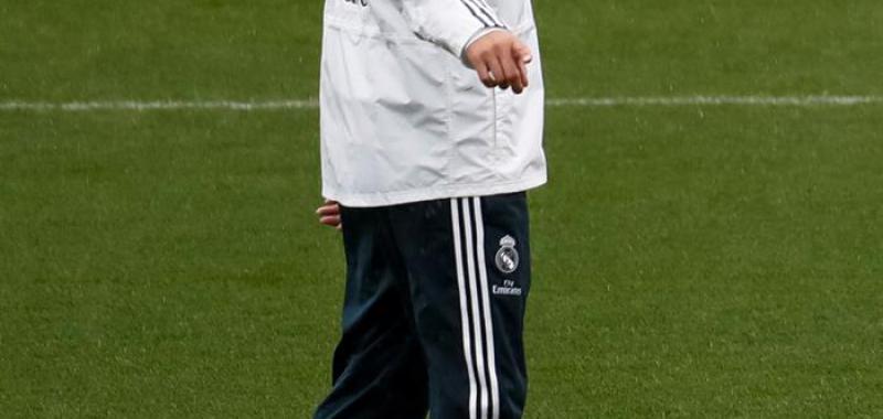 Primer entrenamiento de Solari en el Real Madrid