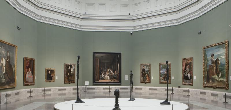 Alberto Giacometti en el Museo del Prado