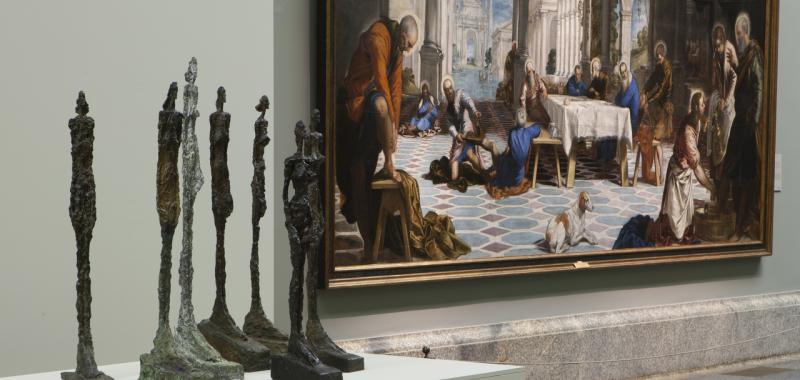 Alberto Giacometti en el Museo del Prado