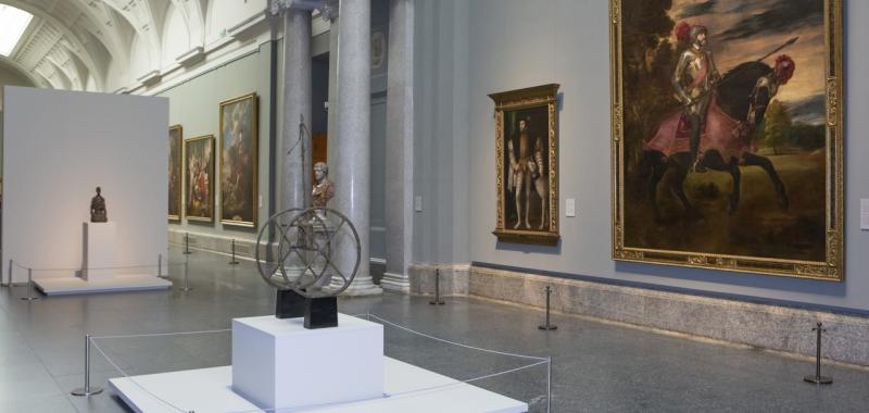 Alberto Giacometti en el Museo del Prado