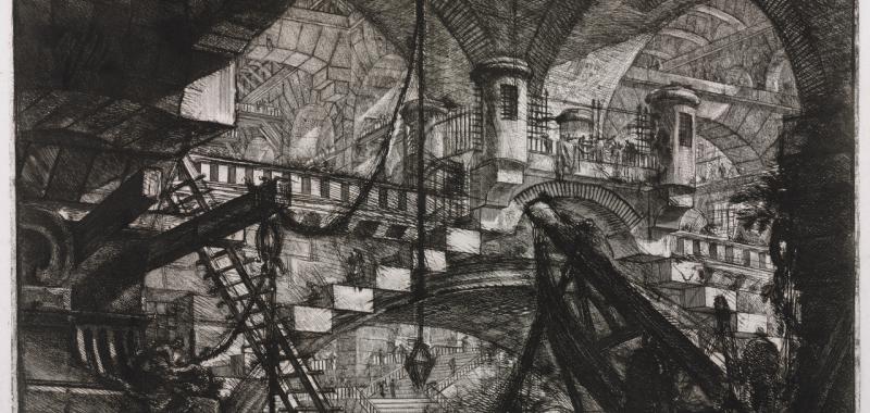 Exposición dedicada a Piranesi en la Biblioteca Nacional