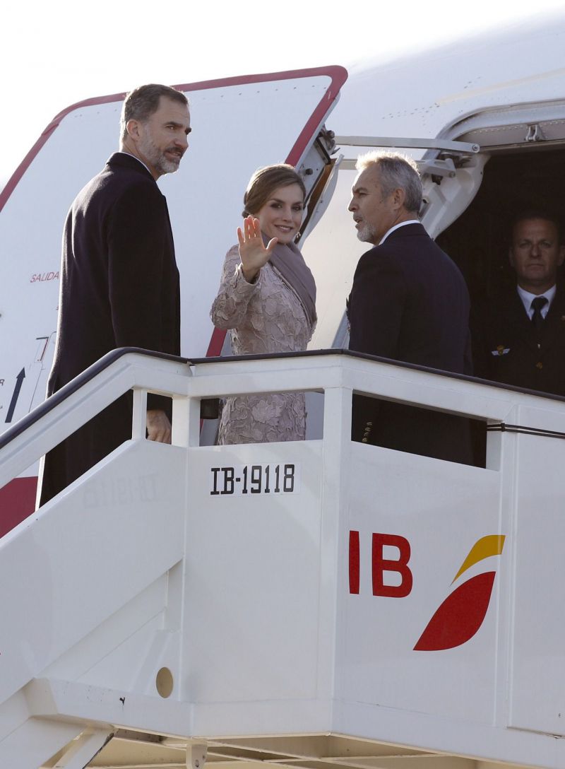 Arranca el viaje de los Reyes a Portugal