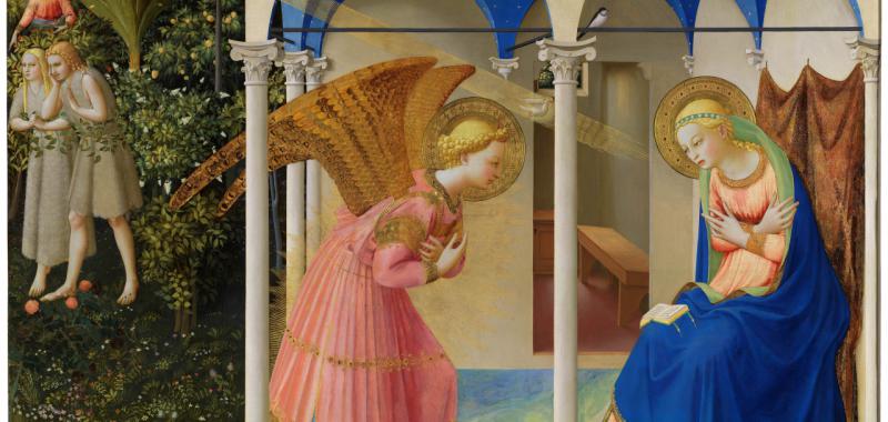 La Anunciación, de Fra Angelico