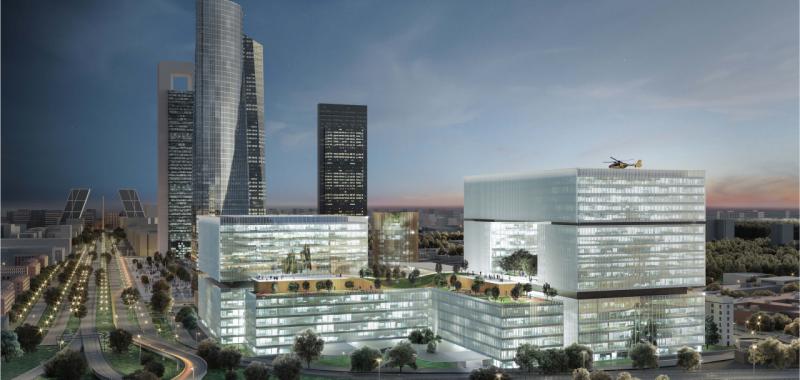 Proyecto finalista del nuevo Hospital La Paz