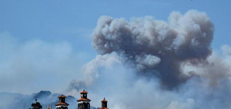 Incendio forestal en Gran Canaria