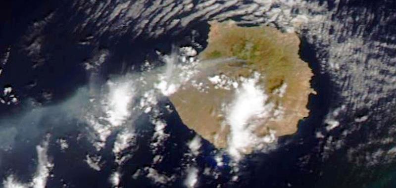 Incendio forestal en Gran Canaria