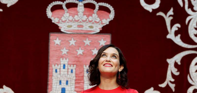 Toma de posesión de Isabel Díaz Ayuso