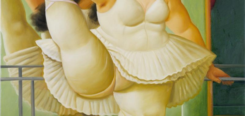 Bailarina en la barra, 2001