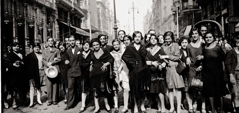 Modistas en la Gran Vía