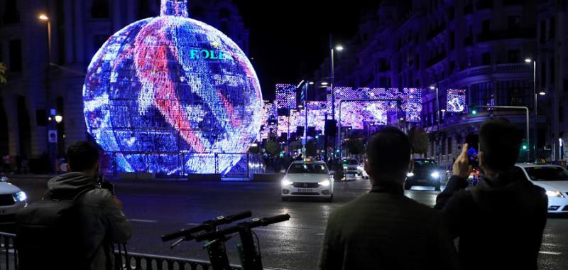 Encendido navideño en Madrid