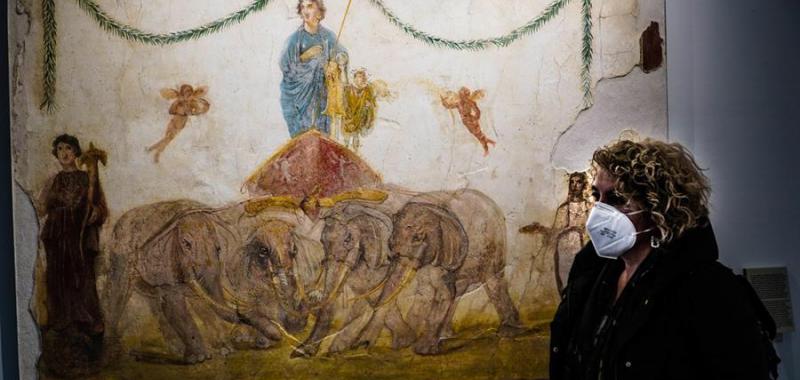 Antiquarium, museo del yacimiento de Pompeya