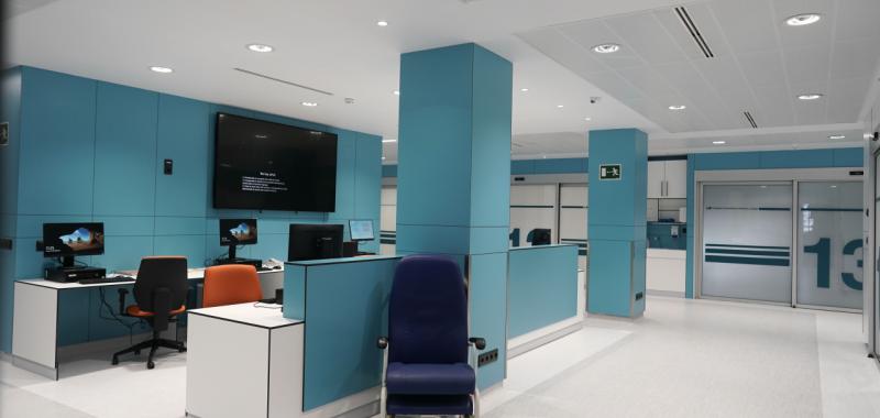 Nueva UCI del Hospital Ramón y Cajal
