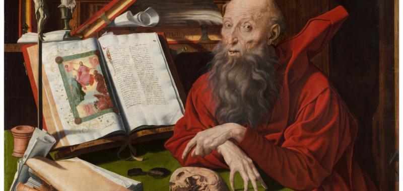 San Jerónimo en su estudio 