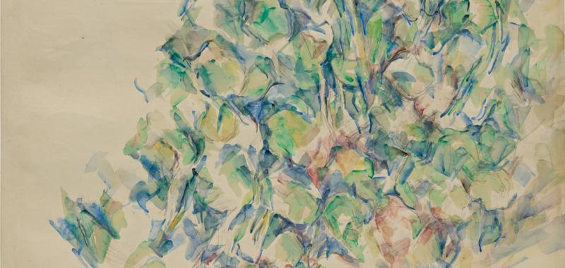 Foliage (Étude de feuillage), Paul Cézanne
