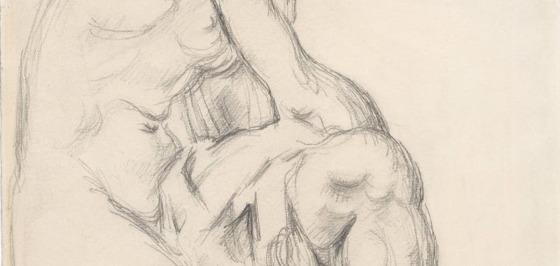 Mercury after Pigalle. Paul Cézanne