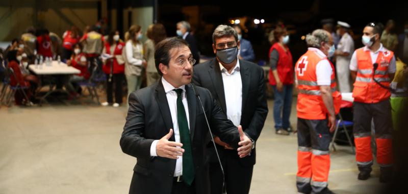 Llega a Torrejón el primer vuelo con repatriados de Afganistán