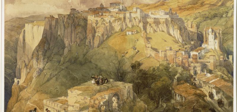 La España romántica David Roberts y Genaro Pérez Villaamil