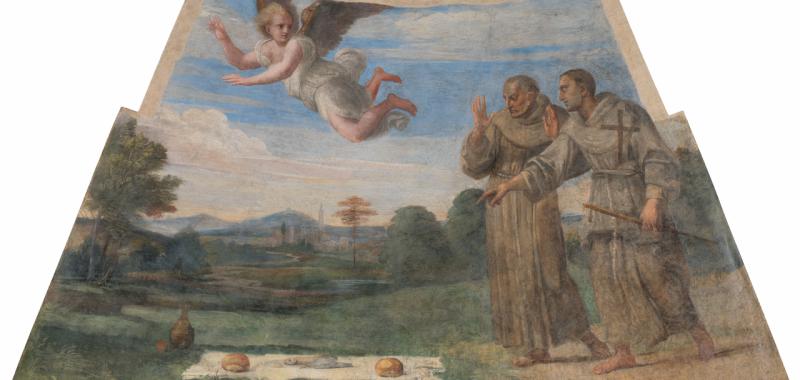 La refacción milagrosa ANNIBALE CARRACCI y FRANCESCO ALBANI 