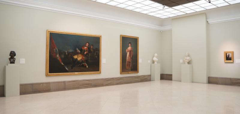 Nueva museografía de las salas de Goya