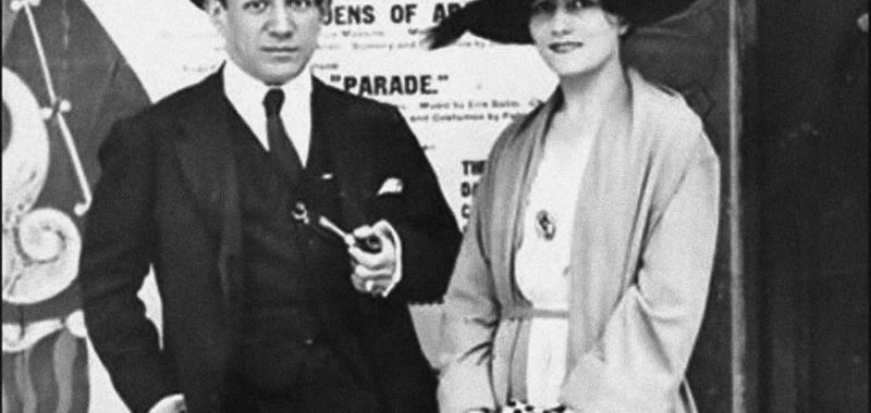 Anónimo, Pablo Picasso y Olga Khokhlova