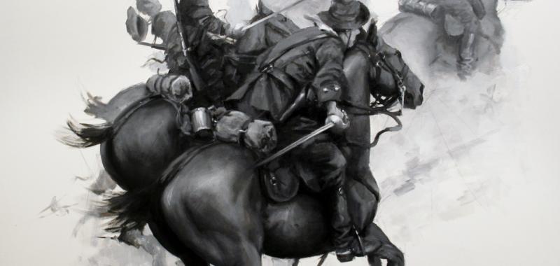 Boceto - Caballeria Alcantar