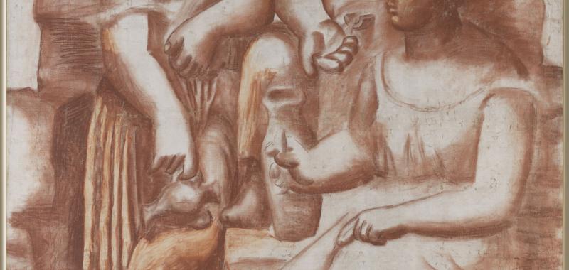 Pablo Picasso. Tres mujeres en el manantial. Fontainebleau, verano de 1921