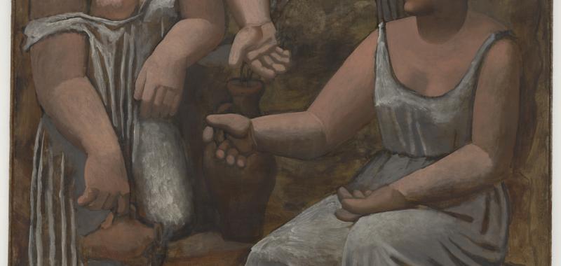 Pablo Picasso. Tres mujeres en la fuente. Fontainebleau, verano de 1921