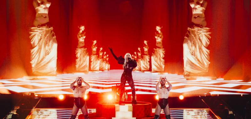 Ensayo de Nebulossa en Eurovisión