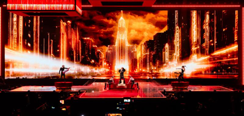 Ensayo de Nebulossa en Eurovisión