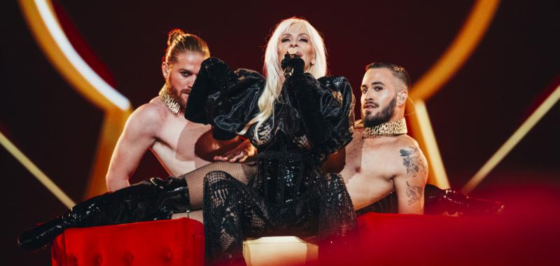 Ensayo de Nebulossa en Eurovisión