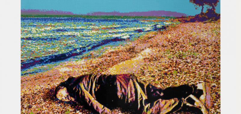 Ai Weiwei. After The Death of Marat, 2019