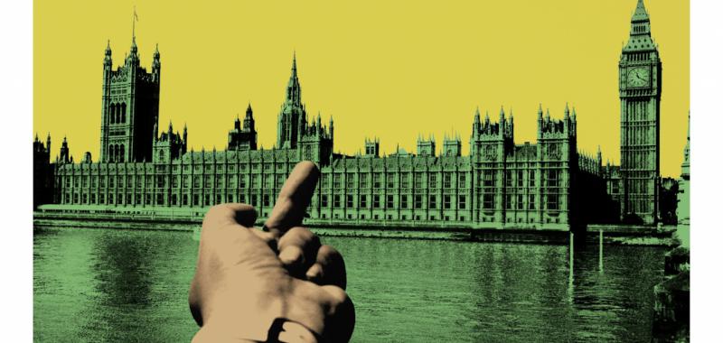 Ai Weiwei. Study of Perspective - Houses of Parliament, London 