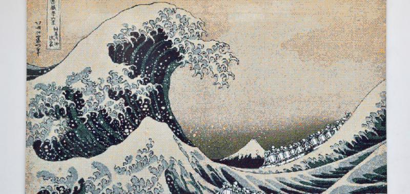 Ai Weiwei. Surfing (After Hokusai) 