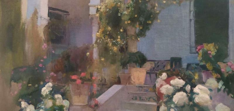 Jardín (casa del artista) 