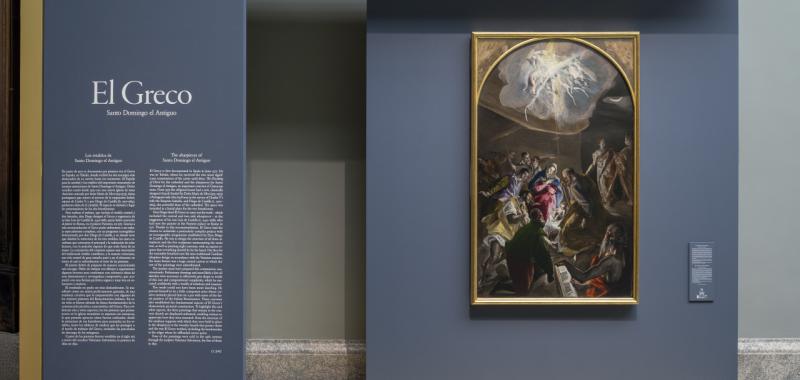 Imagen de las salas de la exposición “El Greco. Santo Domingo el Antiguo”