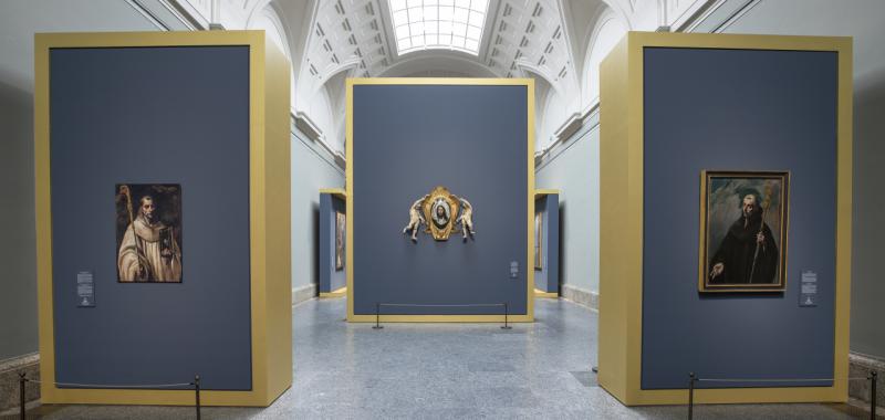 Imagen de las salas de la exposición “El Greco. Santo Domingo el Antiguo”