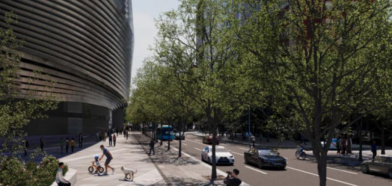 Reurbanización del entorno del Bernabéu