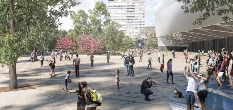 Reurbanización del entorno del Bernabéu