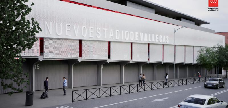 Propuesta de remodelación del estadio del Rayo Vallecano
