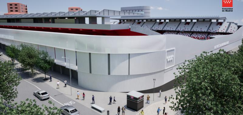 Propuesta de remodelación del estadio del Rayo Vallecano