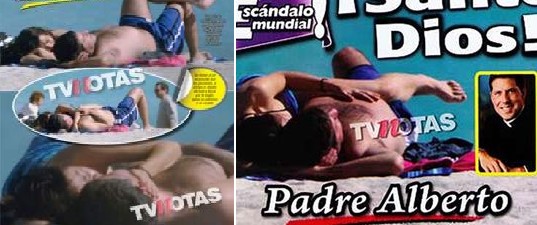 Las fotos de la polémica